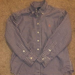 Ralph Lauren Boys Shirt (Size S) fits like an 8